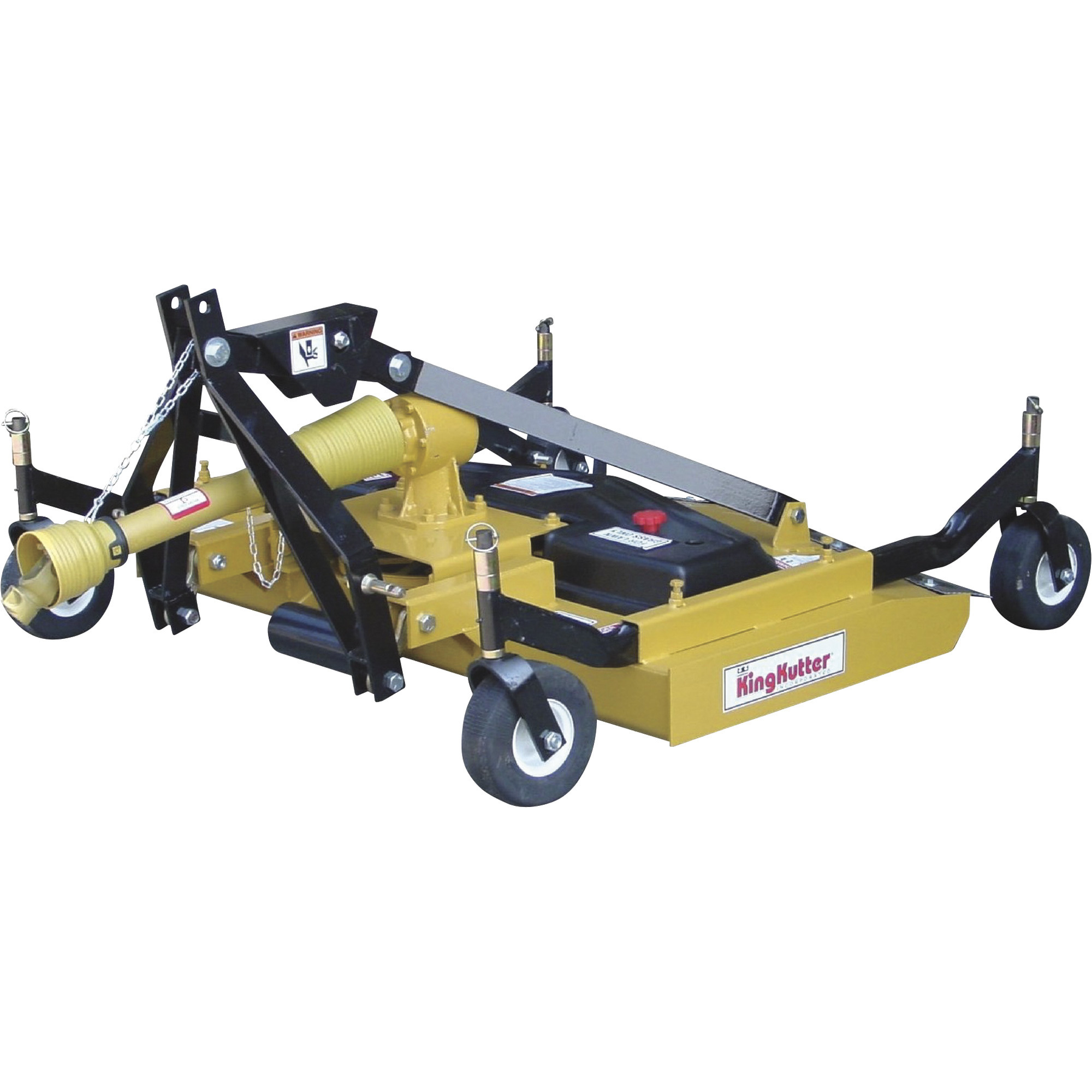 King Kutter Rear Discharge Finish Mower, 72in. w/ Double V-Belt, Model# RSFM-72
